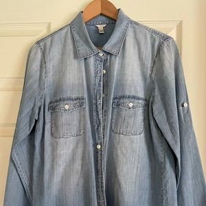 J.Crew denim shirt Size 10